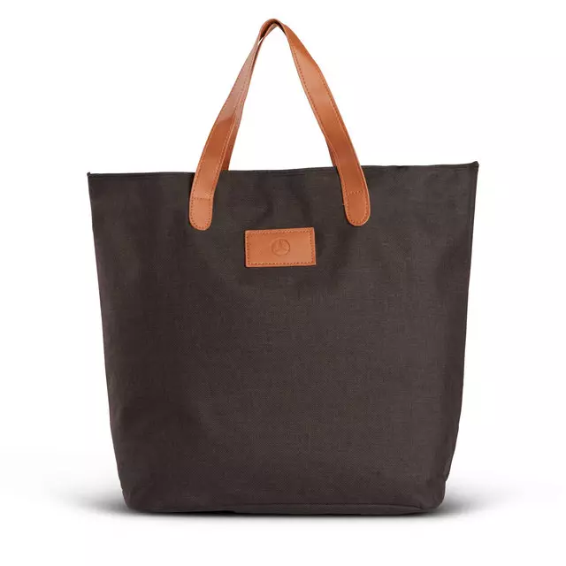 152371800 - : Mer Heathered Tote Bag Black for Mercedes-Benz Image