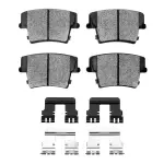 1551105701 - : DFC 5000 Advanced Pads - Ceramic and Hardware Kit for DYNAMIC FRICTION Image
