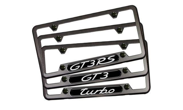 PNA70600101 - Exterior: Turbo Nameplate - Carbon Fiber for Porsche Image