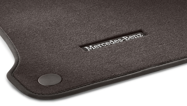 2136803505658T85 - Interior: Velour Floor Mats Classic, Set, 4-Piece for Mercedes-Benz: CLS450, CLS53 AMG, E300, E400, E43 AMG, E550 Image