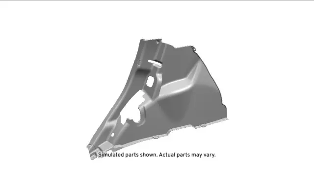 95179634 - : 2014-2016 Chevrolet Spark EV - Pewter Rear Passenger Side Wheel Housing Trim Finish Panel for Chevrolet: Spark EV Image