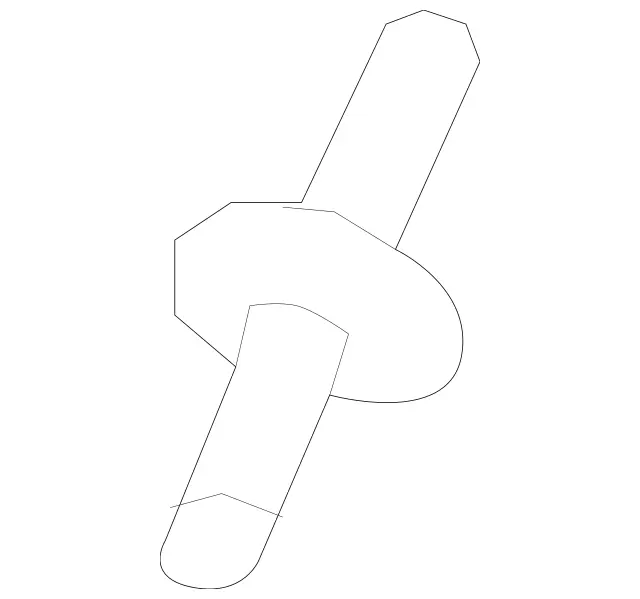 19902216 - Cowl, Front Panel: Threaded Pin for Mercedes-Benz: AMG GT 43, AMG GT 53, AMG GT 63, AMG GT 63 S, AMG GT 63 S E Performance, C63 AMG, C63 AMG S, CLS450, CLS53 AMG, E300, E350, E400, E43 AMG, E450, E53 AMG, E63 AMG S, GLC63 AMG, GLC63 AMG S Image image