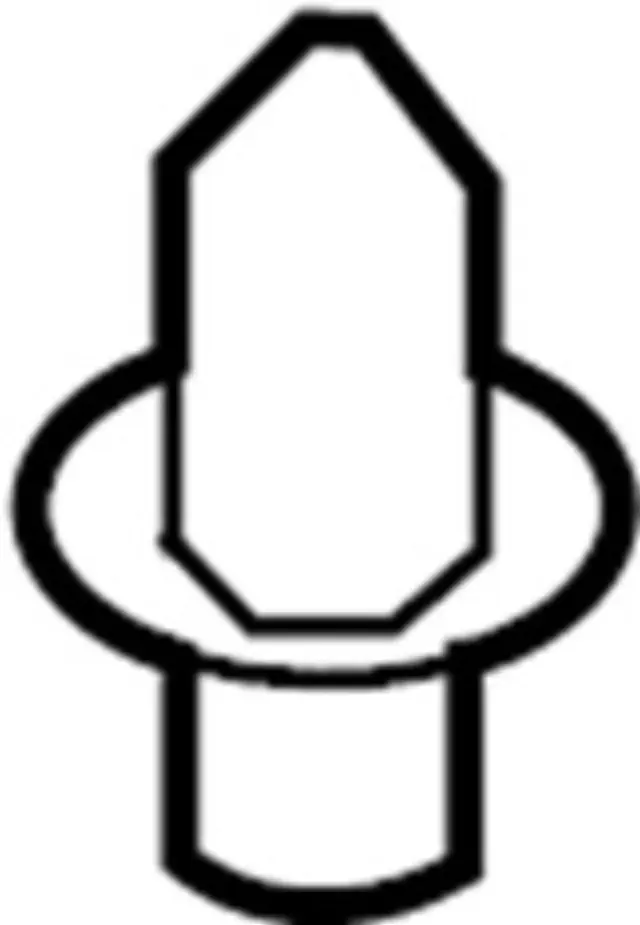 242011BA0A - : Lift Gate Trim Clip for INFINITI: EX35, EX37, QX50 Image