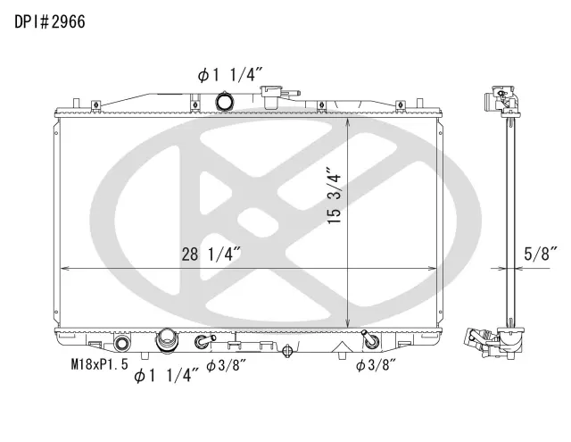 A2966 - : Koyorad Radiator for Koyo Image