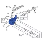 LK4Z3B403C - Suspension: Drive Axle Assembly for Ford Image