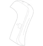 2219102116 - Driver Seat: Padding for Mercedes-Benz Image