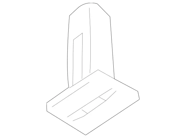 9982685 - Trunk Lid: Spreader Nut for Mercedes-Benz: C250, C300, C350, C63 AMG, CLS500, CLS55 AMG, CLS550, CLS63 AMG, Metris Image image