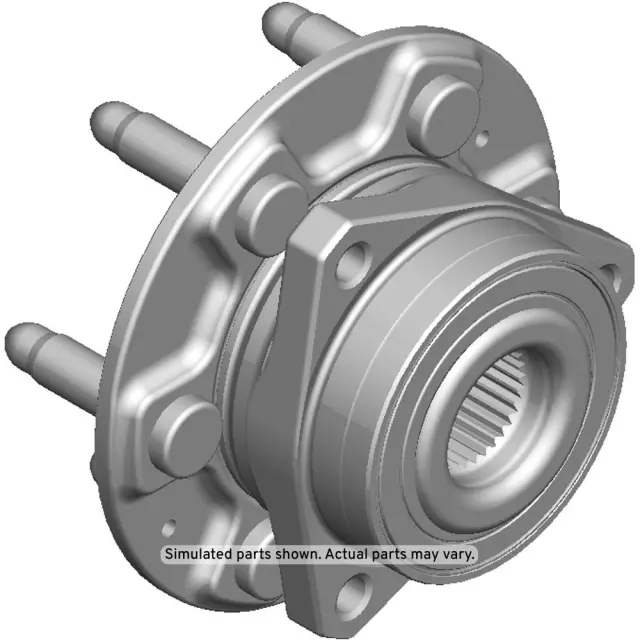 13552419 - : Hub Assembly for Buick: Enclave | Cadillac: XT5, XT6 | Chevrolet: Traverse, Traverse Limited | GMC: Acadia Image