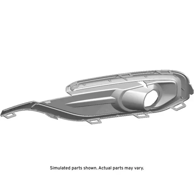 84655152 - : Front Passenger Side Fog Lamp Bezel for GMC: Acadia Image