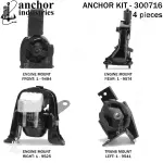300716 - : Anchor Engine Mount Kit for Anchor Image