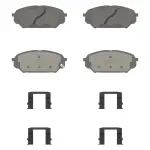 OEX1301 - : OEX Front Disc Brake Pad Set Premium Ceramic for WAGNER BRAKE Image