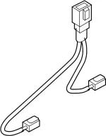 26251AM800 - : License Plate Light Assembly Connector for Infiniti Image