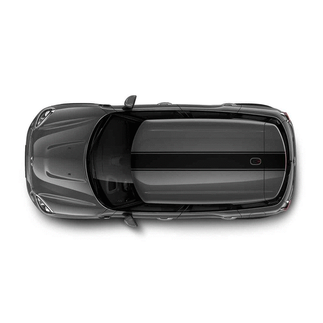 Sport Stripes - White - Roof - Mini (51-14-2-414-409)