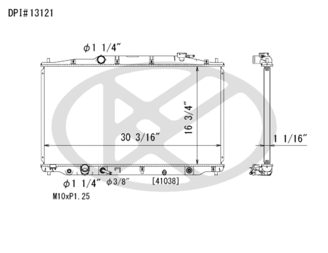 A131211 - Cooling Systems: Koyorad Radiator for Koyo Image