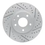 83080080R - : DFC Geoperformance Rotor - Drilled and Slotted for DYNAMIC FRICTION Image