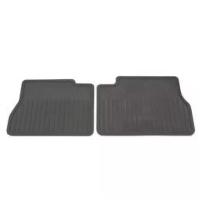 19210590 - Interior: Floor Mats, All-Weather, Rear for Cadillac: Escalade, Escalade ESV, Escalade EXT | Chevrolet: Avalanche, Silverado 1500, Silverado 2500 HD, Silverado 3500 HD, Suburban 1500, Suburban 2500, Tahoe | GMC: Sierra 1500, Sierra 2500 HD, Sierra 3500 HD, Yukon, Yukon XL 1500, Yukon XL 2500 Image