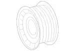 1132020419 - : Tensioner Pulley for Mercedes-Benz Image