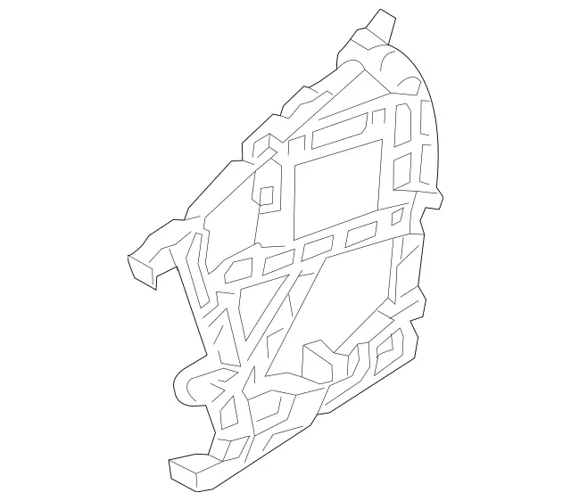 1668806500 - Detachable Parts: Mounting Rail for Mercedes-Benz: GL350, GL450, GL550, GL63 AMG, GLS350d, GLS450, GLS550, GLS63 AMG Image image