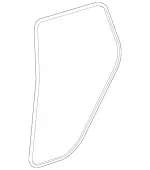 2546970100 - Interior Trim/Exterior Detachable Parts: Edge Guard for Mercedes-Benz Image