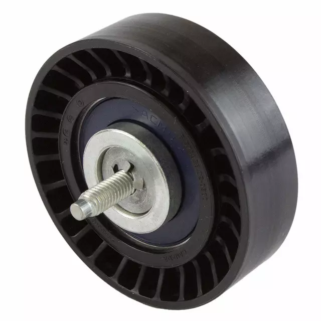 DS7Z8678A - : 2013-2023 Ford - Idler Pulley for Ford: Edge, Escape, Explorer, Focus, Fusion, Mustang, Special Service Police Sedan, Taurus, Transit Connect | Lincoln: MKC, MKT, MKZ Image