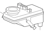 XW4Z2K478AA - Body: Reservoir Assembly for FORD Image
