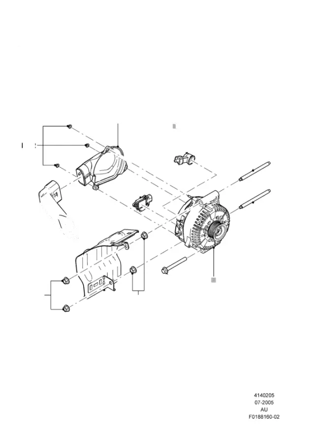 9T4Z10329C - Electrical: Insulator for Ford Image