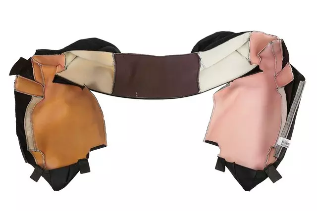 Ebony Rear Seat Back Trim Cover - GM (19293257)