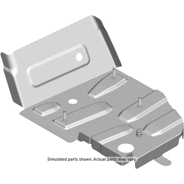 23382957 - : 2017-2019 Buick LaCrosse - Passenger Side Rear Compartment Floor Panel Extension for Buick: LaCrosse Image