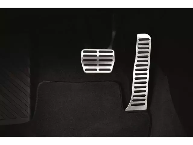 8U1064205 - Interior: Stainless Steel Pedal Caps for Audi: Q3 Image
