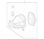 2193506314 - Rear Axle: Rear Axle Differential for Mercedes-Benz Image