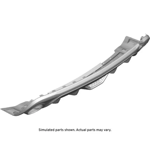 42761568 - : Rear Bumper Valance Panel for Chevrolet: Trailblazer Image