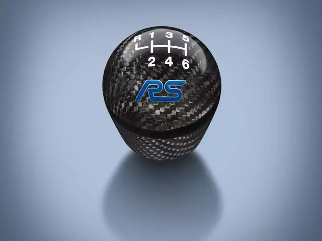 Shift Knob, Carbon Fiber, Black - Ford (H1EZ-7213-A)