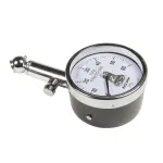 2343 - : GAUGE, TIRE PRESSURE, ANALOG, 60PSI, WHITE DIAL, W/ PEAK HOLD, AUTOGAGE for AutoMeter Image