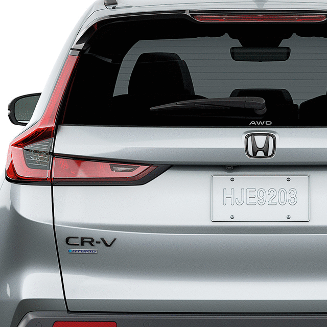 Black Emblems (H Mark - Rear Only - Cr-V) - Honda (08F20-3A0-100)
