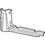 XC2Z1631011AAC - Body: Rear Trim for Ford Image