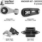 300303 - : Anchor Engine Mount Kit for Anchor Image