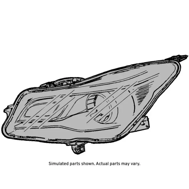 13432980 - : Driver Side Headlamp for Buick: Regal Image