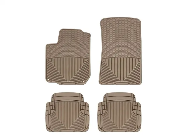 W31TNW50TN - Accessories: Front &amp; Rear Tan All Weather Floor Mats for WeatherTech Image