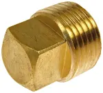785072D - : Brass Pipe Plug - Square Head - 3/8 In. MNPT for Dorman Image