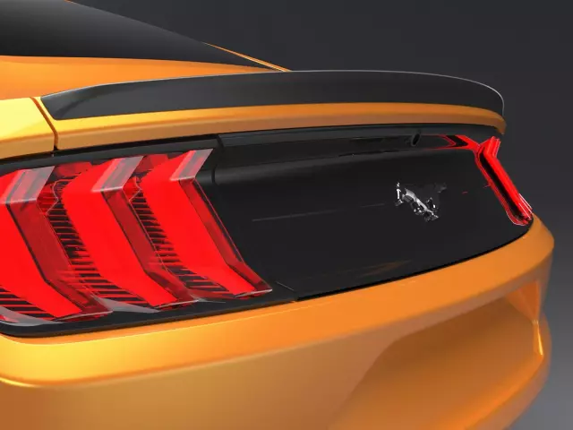 VJR3Z6344210C - : Spoiler - Rear Lip - Black Satin for Ford: Mustang Image