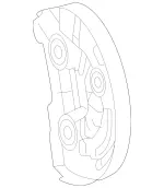 1546204 - Electrical: Rear Cover for Mercedes-Benz Image