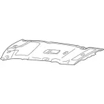 4L2Z7851944NAD - Body: Headliner for Mercury: Mountaineer Image