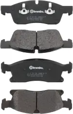 P50108 - : Premium Low-Met OE Equivalent Pad for Brembo Image