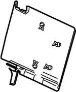 88608ZC00A - Body: Seat Back Panel for Infiniti Image