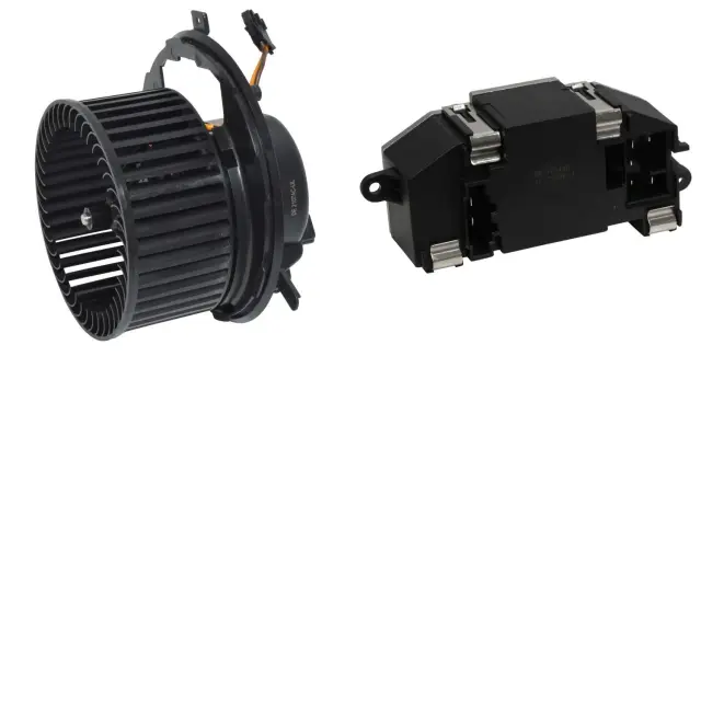 BK1474 - Air Conditioning &amp; Heat: HVAC Blower Motor Kit -- Blower Motor W/ Wheel Kit for UAC Image