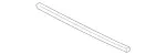 2098880385 - Attachment Parts: Trim Bar for Mercedes-Benz Image