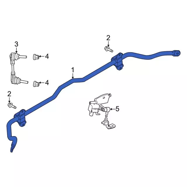 LJ9Z5A772A - Suspension: Suspension Stabilizer Bar for Ford: Mustang Mach-E Image