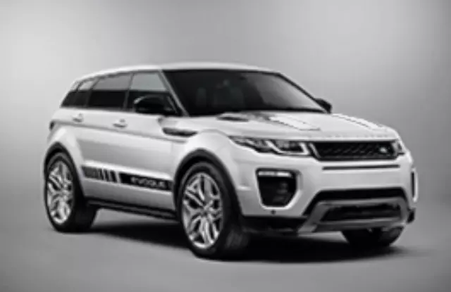 VPLVB0172NER - Exterior: Vehicle Decals, Strobe, Bonnet, White for Land Rover: Range Rover Evoque Image