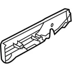 8A8Z7463388AL - Body: Shield for Ford: Explorer Image