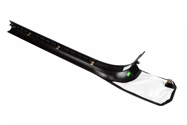 Jet Black Front Passenger Side Door Sill Garnish Molding - GM (23473046)